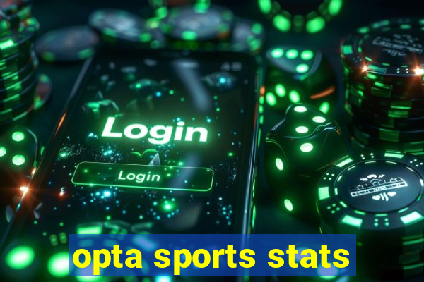 opta sports stats
